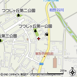 茨城県取手市井野503-42周辺の地図
