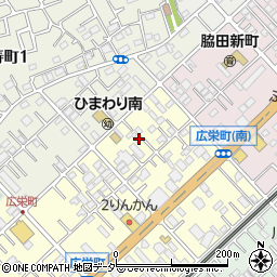 埼玉県川越市広栄町14-32周辺の地図