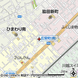 埼玉県川越市広栄町12-39周辺の地図