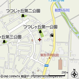 茨城県取手市井野503-64周辺の地図