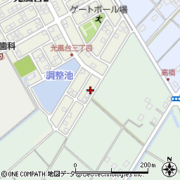 茨城県取手市光風台3丁目10-3周辺の地図