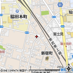 タウンサービス株式会社　埼玉営業所周辺の地図