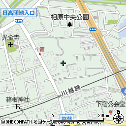 埼玉県日高市高萩51-3周辺の地図