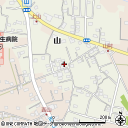 埼玉県さいたま市見沼区山114-4周辺の地図
