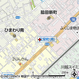 埼玉県川越市広栄町12-8周辺の地図