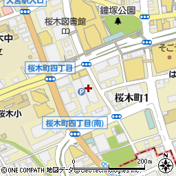 大宮ＪＰビル郵便局周辺の地図