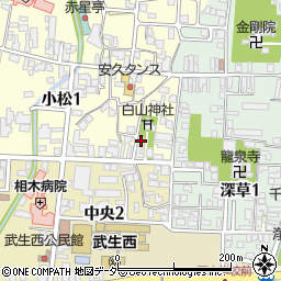 小松会館周辺の地図