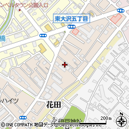 埼玉県越谷市大沢3229周辺の地図