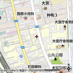 ＮＰＣ２４Ｈ大宮下町パーキング周辺の地図