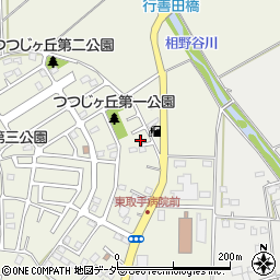 茨城県取手市井野561-14周辺の地図