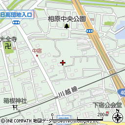 埼玉県日高市高萩51-1周辺の地図