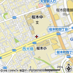 武蔵野銀行桜木町ビル周辺の地図