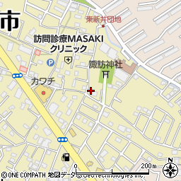 埼玉県さいたま市見沼区南中野37-2周辺の地図