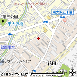 埼玉県越谷市大沢3420-6周辺の地図