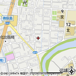 埼玉県越谷市南荻島3888-8周辺の地図