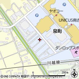埼玉　便利屋センター周辺の地図