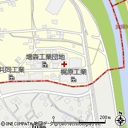 埼玉県越谷市増森1544-9周辺の地図