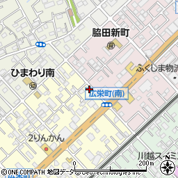 埼玉県川越市広栄町12-46周辺の地図