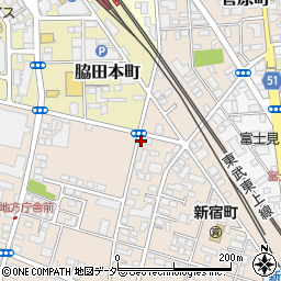 大栄パーク川越新宿２丁目駐車場周辺の地図