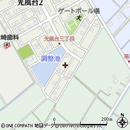 茨城県取手市光風台3丁目9-3周辺の地図