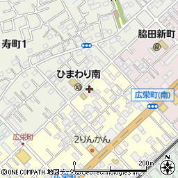 埼玉県川越市広栄町14-12周辺の地図