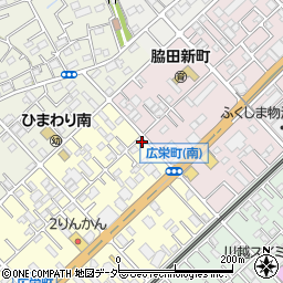 埼玉県川越市広栄町12-45周辺の地図