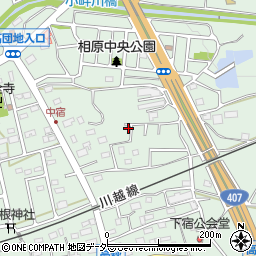 埼玉県日高市高萩51-5周辺の地図