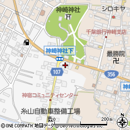 千葉県香取郡神崎町神崎神宿237周辺の地図
