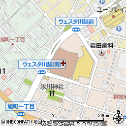 埼玉県信用保証協会　川越支店周辺の地図