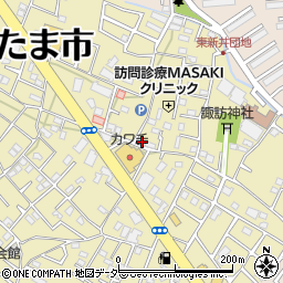 埼玉県さいたま市見沼区南中野41周辺の地図