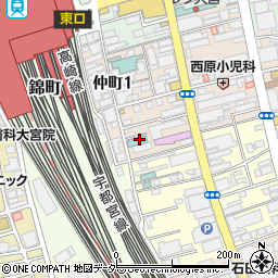 日本酒原価酒蔵　大宮店周辺の地図