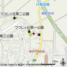 茨城県取手市井野561-4周辺の地図