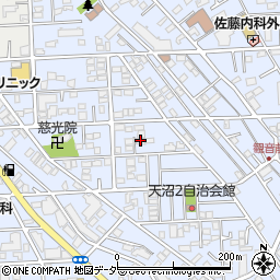 恩田荘周辺の地図