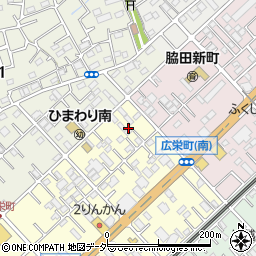埼玉県川越市広栄町13周辺の地図