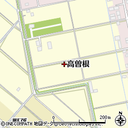埼玉県さいたま市岩槻区高曽根周辺の地図