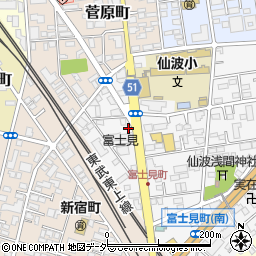 らくだプラザ富士見町Ｎｏ．２駐車場周辺の地図