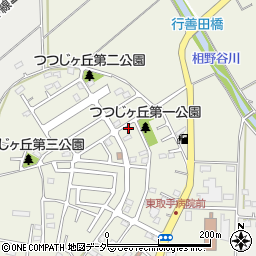 茨城県取手市井野503-70周辺の地図
