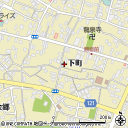 茨城県龍ケ崎市4886周辺の地図