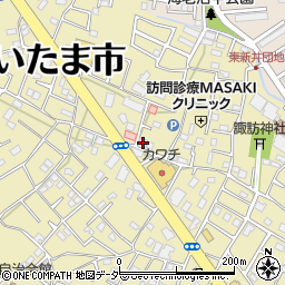 埼玉県さいたま市見沼区南中野89-1周辺の地図