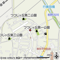 茨城県取手市井野582-19周辺の地図