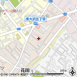 埼玉県越谷市大沢3224周辺の地図