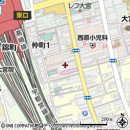 ｂａｌａｎｃｅＨＡＩＲ大宮店周辺の地図