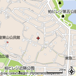 千葉県柏市大室1487周辺の地図
