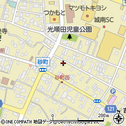 茨城県龍ケ崎市2796周辺の地図