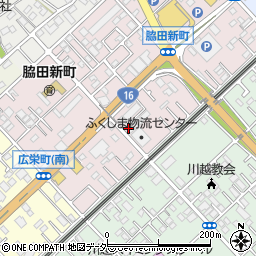 丸屋歌代川越店周辺の地図