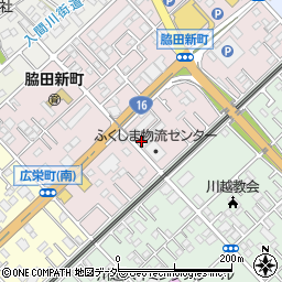 丸屋歌代川越店周辺の地図