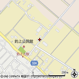 埼玉県さいたま市岩槻区釣上1331-7周辺の地図