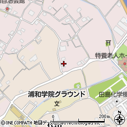 埼玉県さいたま市緑区寺山1110周辺の地図