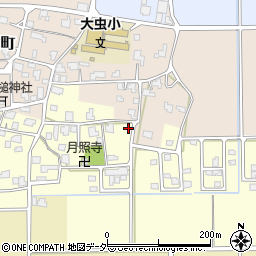 福井県越前市下四目町周辺の地図