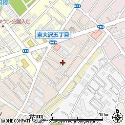 埼玉県越谷市大沢3222-2周辺の地図